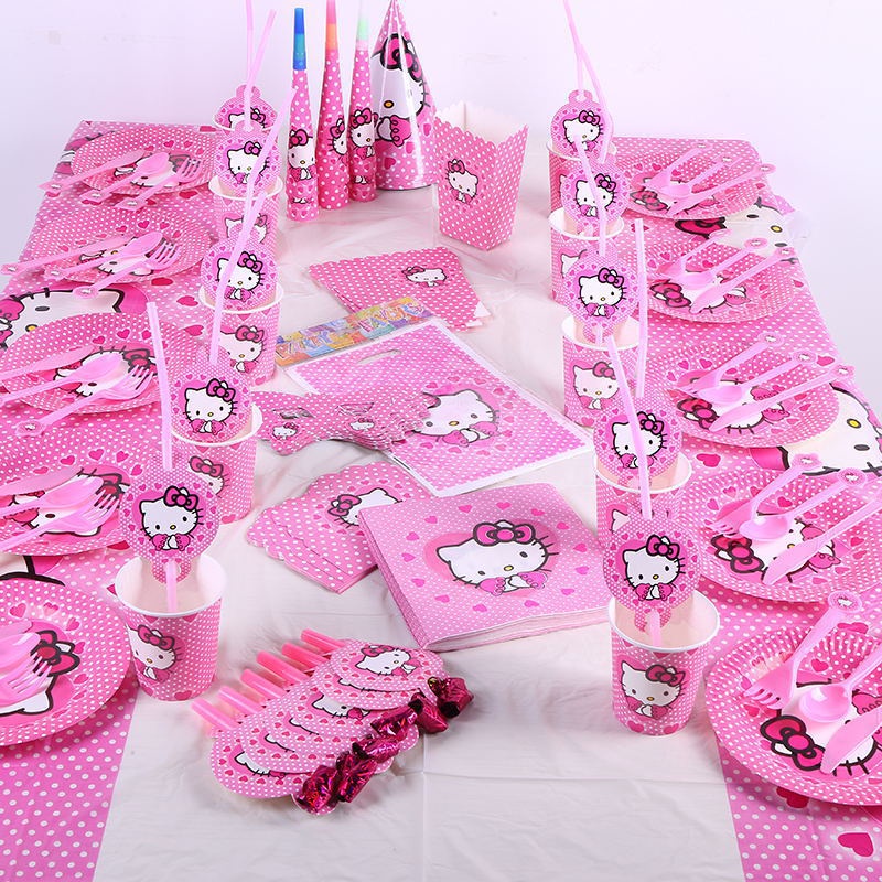 Balão De Mesa Tema Desenho Hello Kitty Para Decoração De Festa De Aniversário