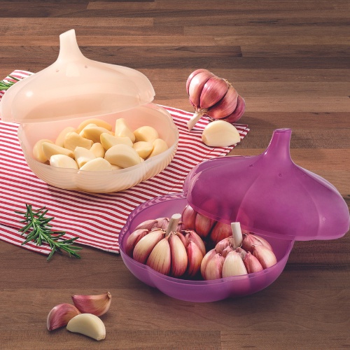 Tupperware Porta Alho Conserva E Decora Sua Cozinha Temperos | Shopee ...