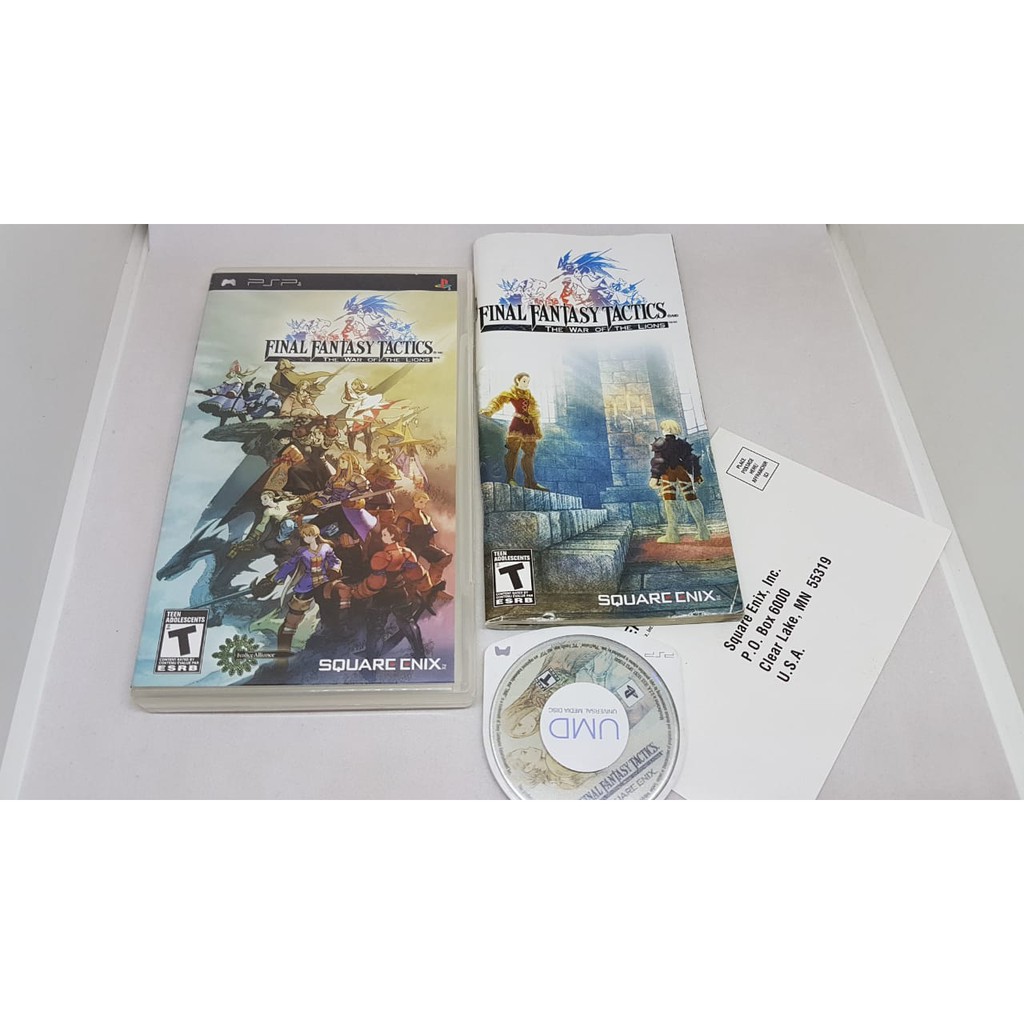 Jogo Final Fantasy Tactics Psp
