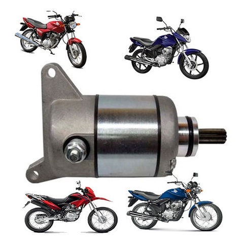 Motor de arranque Cg 150/ Titan 150 - Motos - Maré, Rio de Janeiro  1242560573