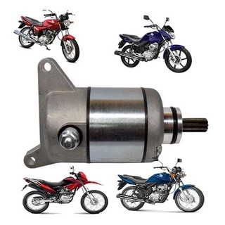 Motor Partida Arranque Cg 150 Titan 2004-2015