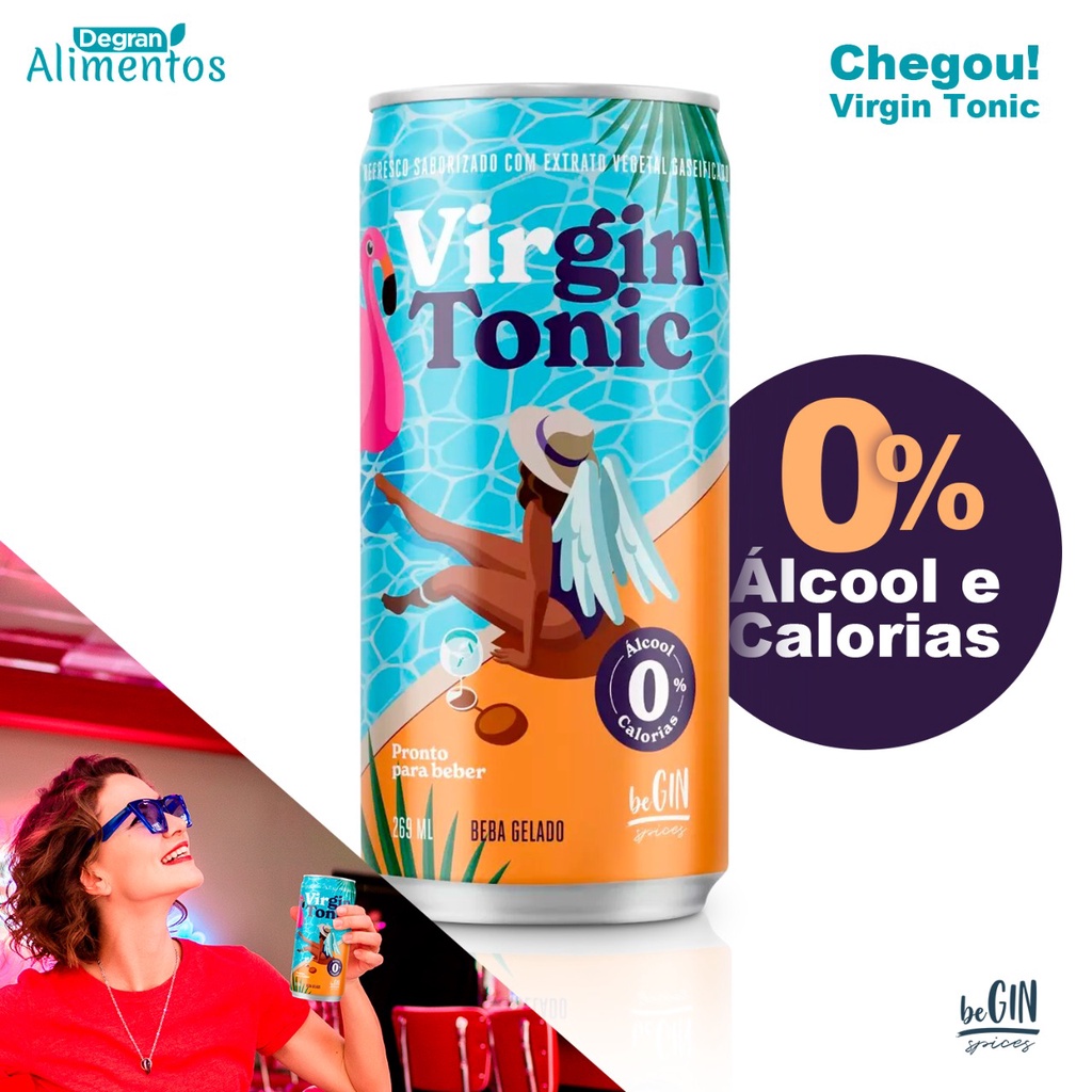 Gin Tônica Begin Sem Álcool 269ml