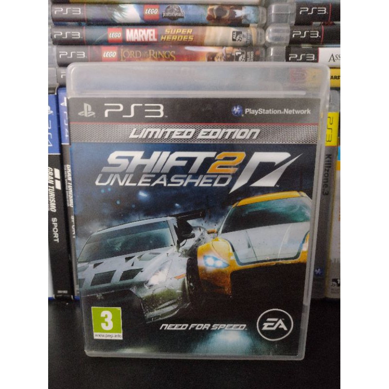 Need for Speed Shift 2 - Unleashed Limited Edition - Ps3 - Jogos