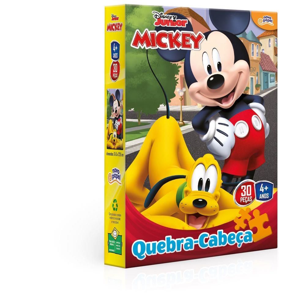 Jogo Infantil Quebra Cabeça de Chão Mickey Mouse Toyster - Loja Zuza  Brinquedos
