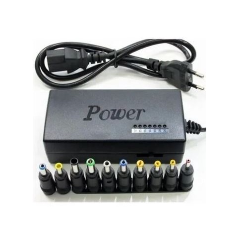 Fonte Carregador Notebook  Universal Com Adaptadores Bivolt 110  220v