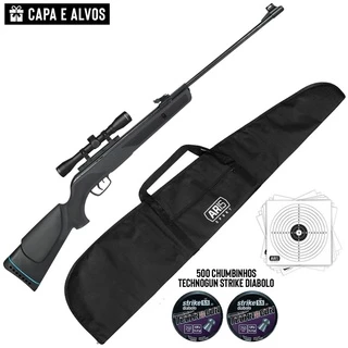 Carabina Prassao 5.5 Gamo Big Cat 1000-E IGT Gás Luneta4x32