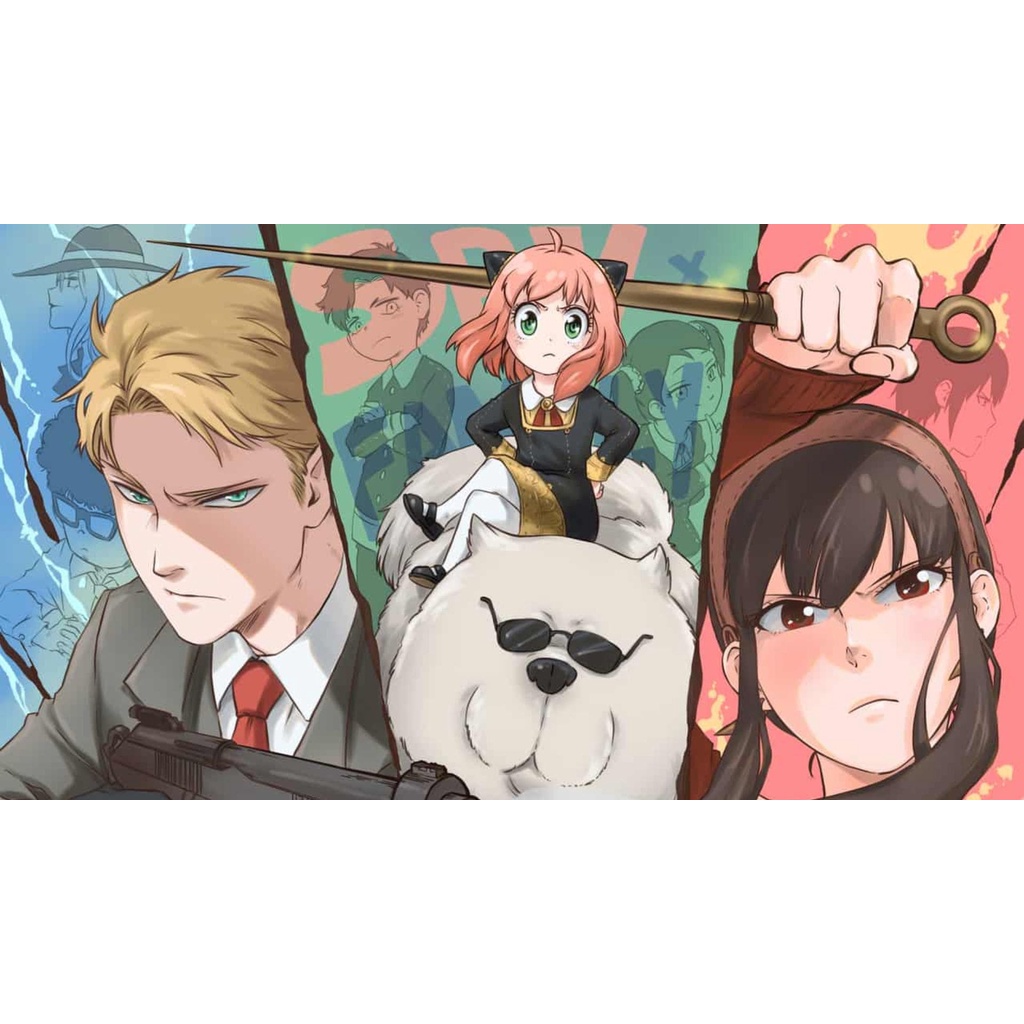 Poster Premium Spy X Family - Tamanho 20x30 - Varias Opções