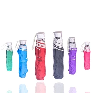 Mini Guarda Chuva Proteção Solar Dobrável Abertura e fechamento manual Sombrinha Masculina Feminina em Oferta na Shopee