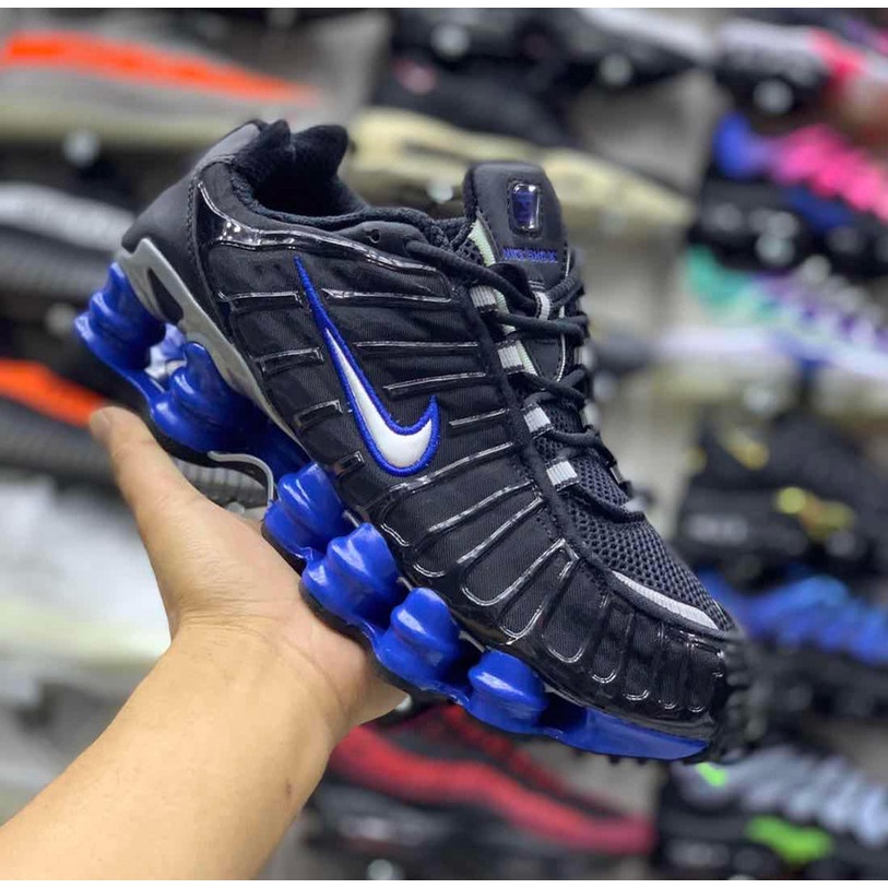 Tênis Nike Shox Tl 12 Molas Neymar Jnr - Preto e Azul