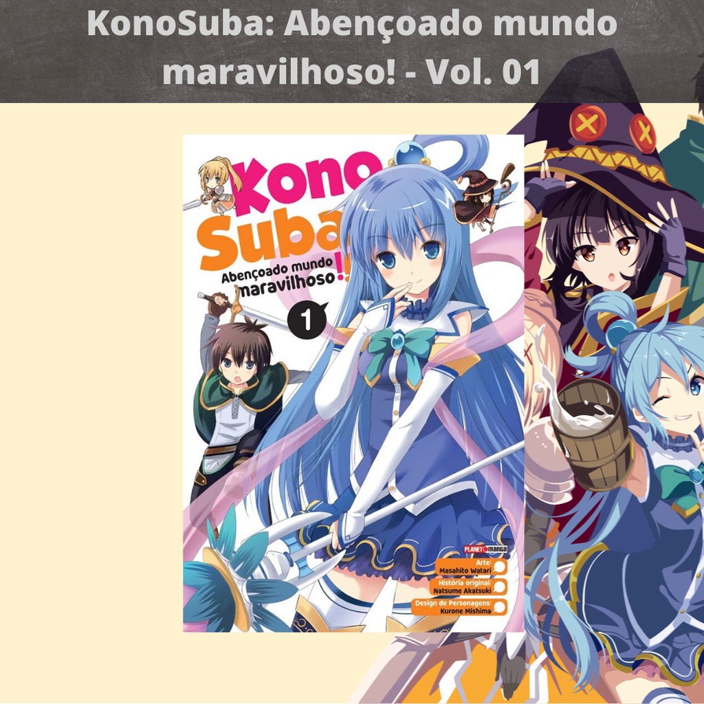 Nome » Aqua Anime » Kono - Personagens fofos de Animes