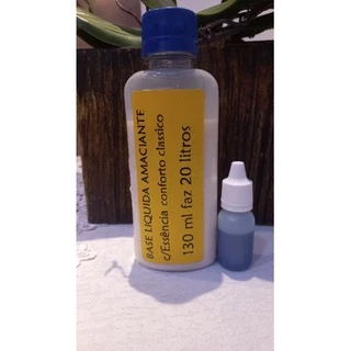 Base liquida amaciante faz 20 litros completo conforto clássico