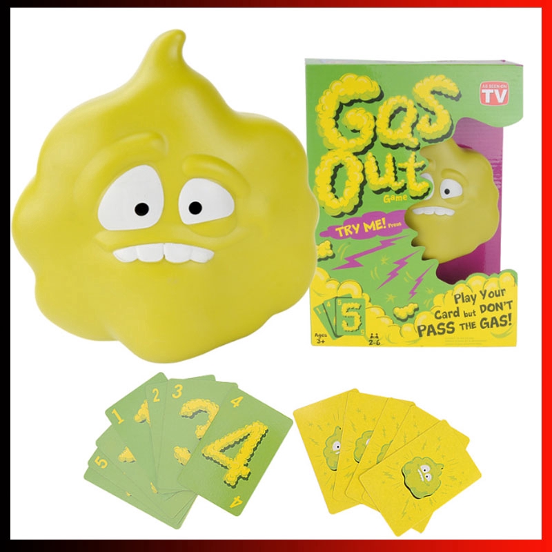 Jogo De Tabuleiro Gas Out Action Reflex Family Kids Fun Card Party ...
