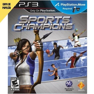 Sports Champions PS3 Usado Com Nota Fiscal Mídia Física Capa De Papelão