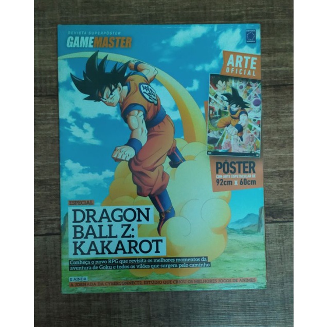 Revista Superpôster - Dragon Ball Z: Kakarot - Editora Europa