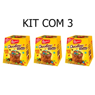 Kit 3 Mini Chocottone 80g MM Bauducco