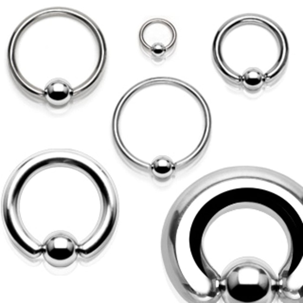 Alargador Septo Mamilo Captive 2mm 2.5mm unidade