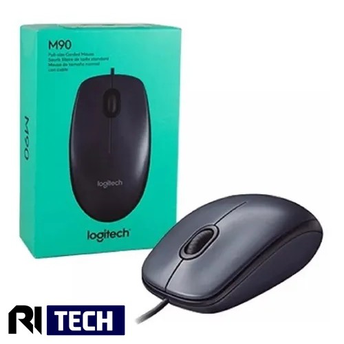 Mouse Logitech M90 Usb Óptico C/ Nfe