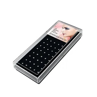 PROMOCAO Kit 40 Piercing Para Nariz Aço inox ARGORINHA /PEDRARINHA