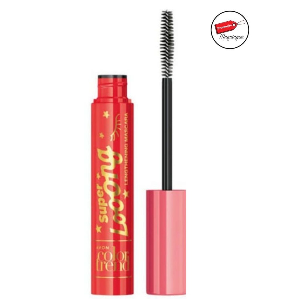 Máscara Para Cílios Super Long Color Trend Avon | Shopee Brasil