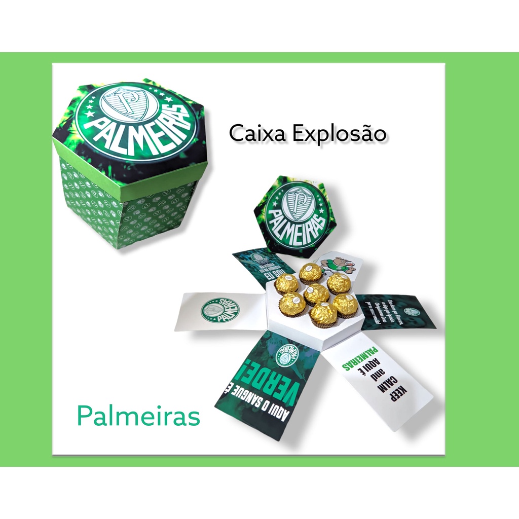Caixa Explosao Times de Futebol Palmeiras Parte 1 - Fazendo a Nossa Festa