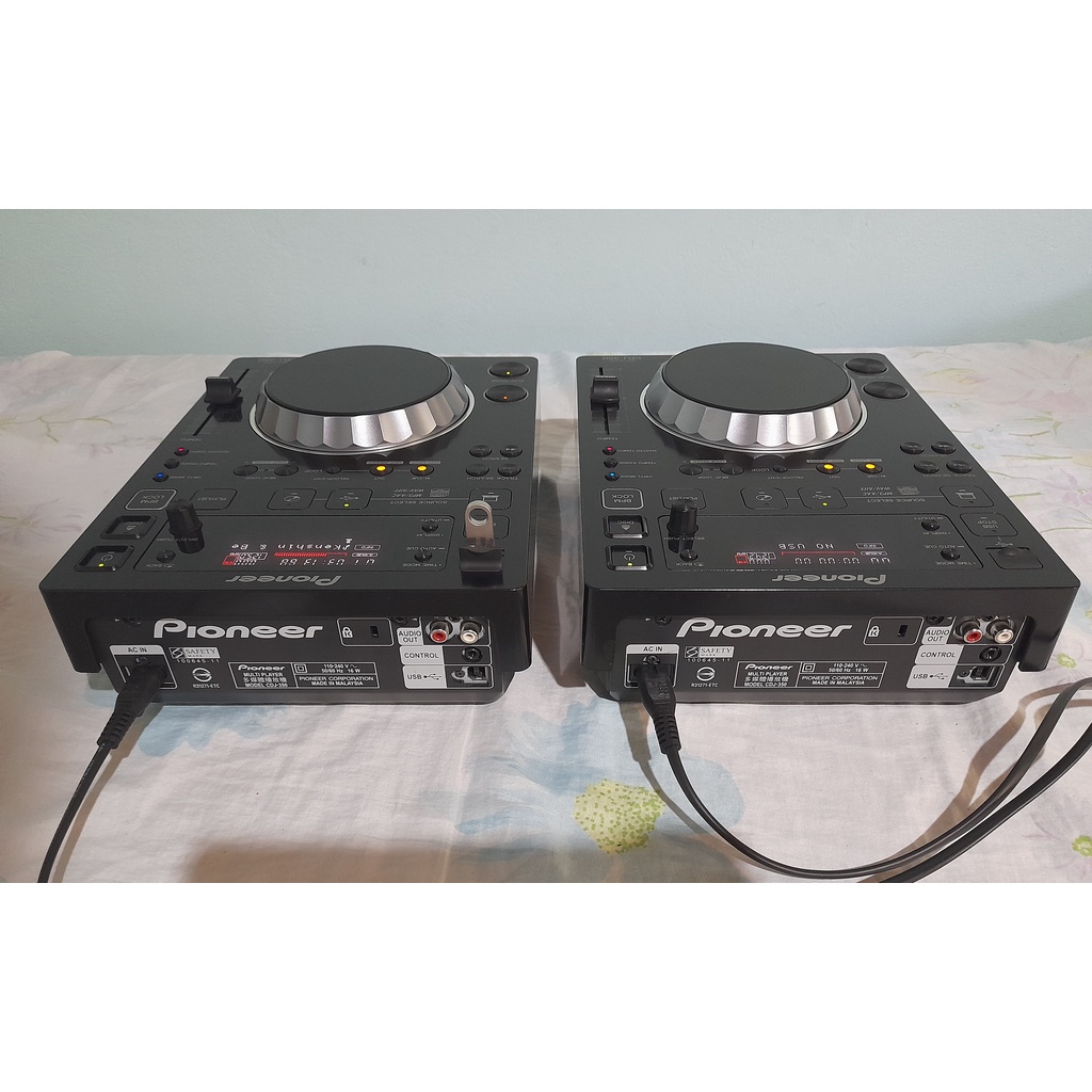 CDJ 350 Pioneer DJ Par Black | Shopee Brasil