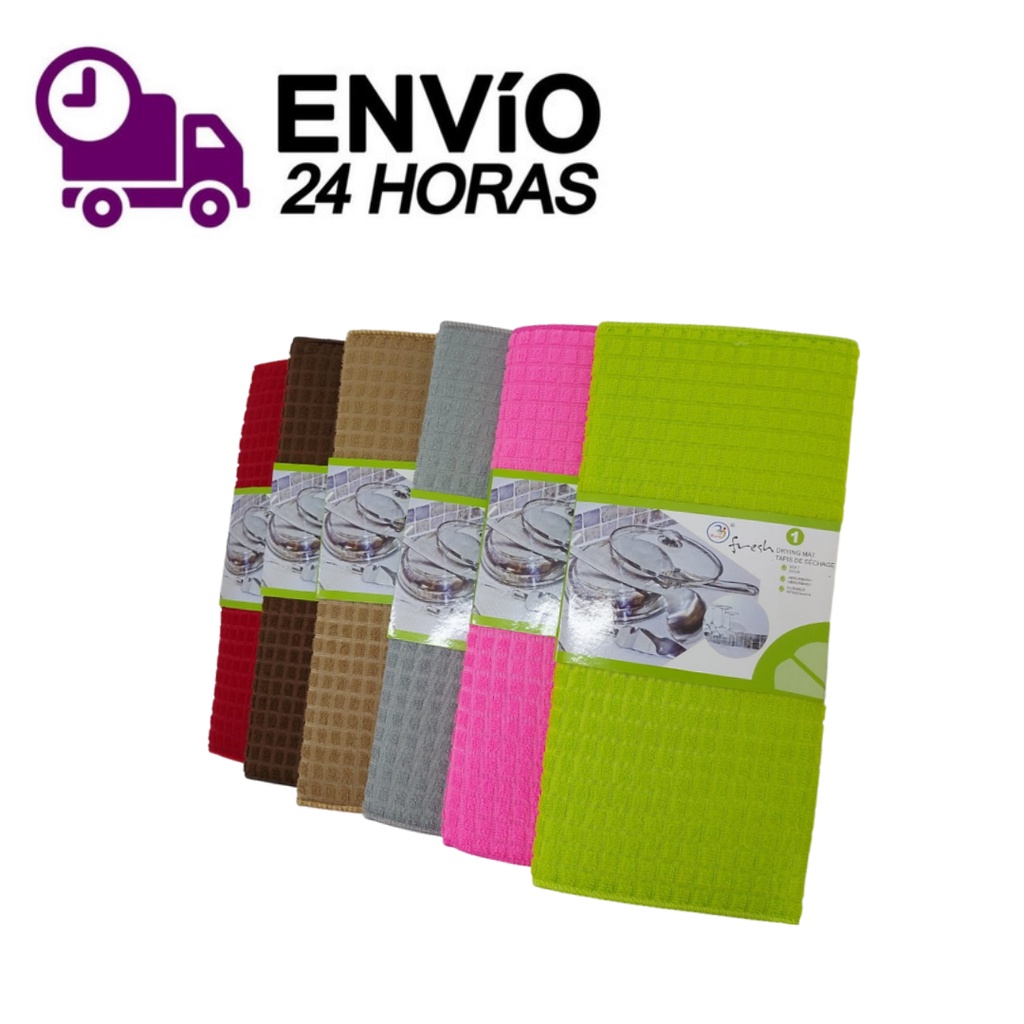 Tapete escorredor de Louça Super absorvente Dobrável Aparador de Louça Envio Rápido Shopee Brasil