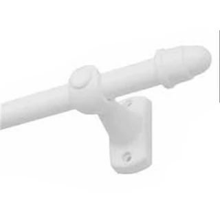 Kit Varão 19mm 1,00m Branco