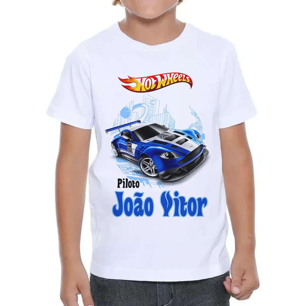 Toalha Hot Wheels Carros Corrida Personalizada Com Nome