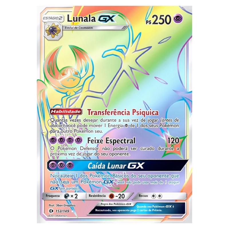 Carta Pokémon Lunala, Promoçoes e Ofertas