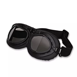 Óculos para Moto Segunda Guerra P/ Capacete Aberto Estilo Harley Modelo Vintage Retrô