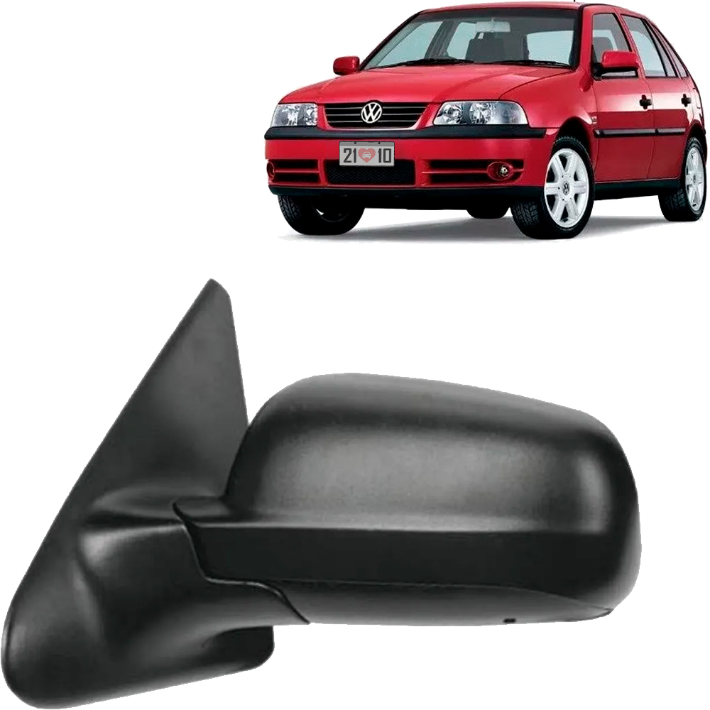 Retrovisor Externo Gol Parati Saveiro G3 2000 a 2005 4 Portas Sem ...