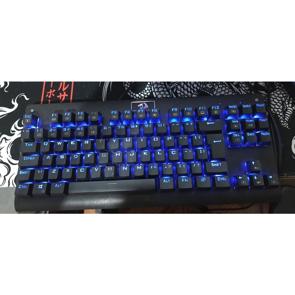 Teclado Redragon Dark Avenger RGB | Shopee Brasil