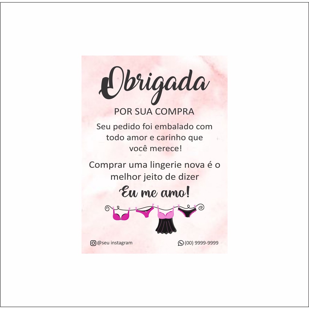 Bilhete de Agradecimento Ao Cliente Pela Compra na Black Friday 2025 | BuscaProdutos