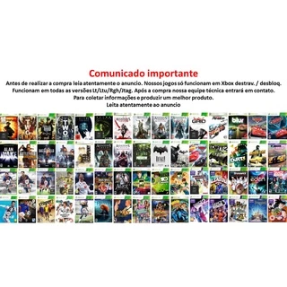 A Sua Escolha 6 Jogos P/ Xbox 360(JTAG/LT/LTU/RGH)