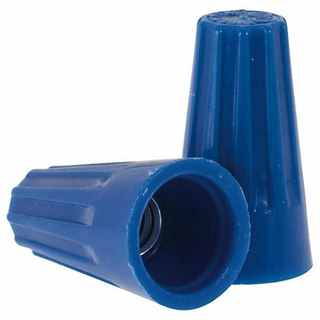 500 X Conector De Torção Emenda Fios Cabos Azul 0,8 - 3,9mm