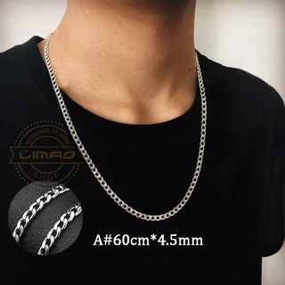 Colar Corrente requintada de aço inoxidável masculino e feminino / Colares masculino e feminino