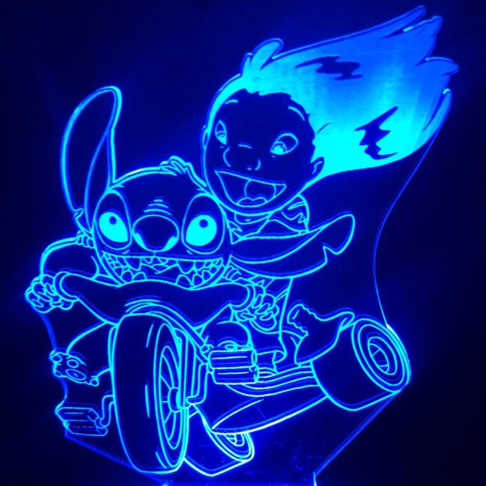 JKPOWER Luminária noturna de silicone com desenho fofo de
