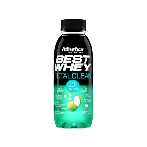 Best Whey Total Clean Água de Coco com Abacaxi (350ML) – Atlhetica Nutrition