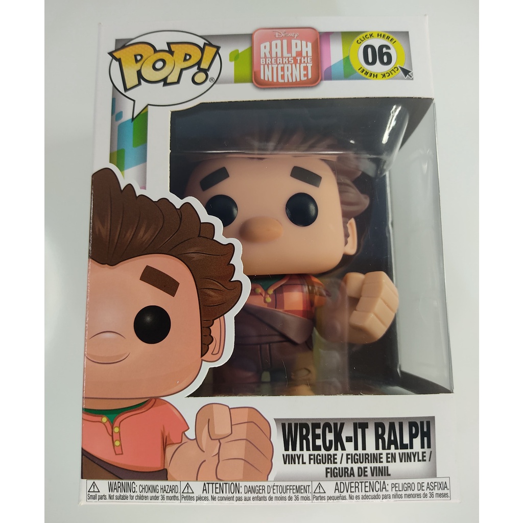 Funko Pop! Ralph #06- Ralph Quebrando a Internet (Original) | Shopee Brasil