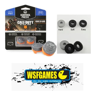 Par de Grip Extensor Call of Duty Black Ops 4 Grav Slam + Control Shot De Esponja Controle Ps4 e Ps5