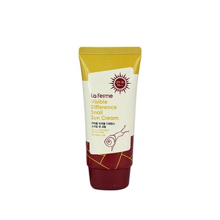farmstay visible difference snail sun cream 70ml