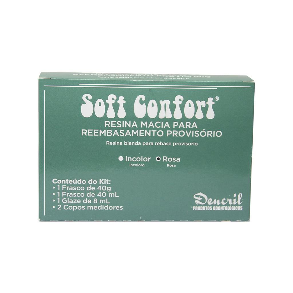 Reembasador Soft Confort Macio Rosa - Dencril