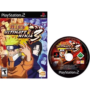 Naruto Ultimate Ninja 3 PS2 - LISTA TODOS OS PERSONAGENS e TRANSFORMAÇÕES/  ALL CHARACTERS 1444p 