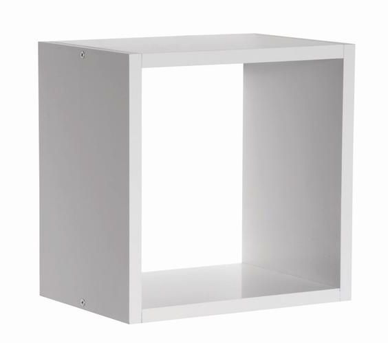 Nicho 30x30x15 Cm-15mm Branco-decorativo Quarto Bebe