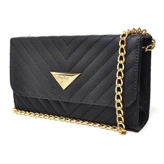 Bolsa Feminina Corrente Luxo Vegas Colors Dourada Lançamento