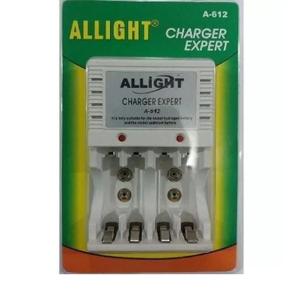 Carregador Allight Charger Expert Maxday A Para Pilhas Aa Aaa E