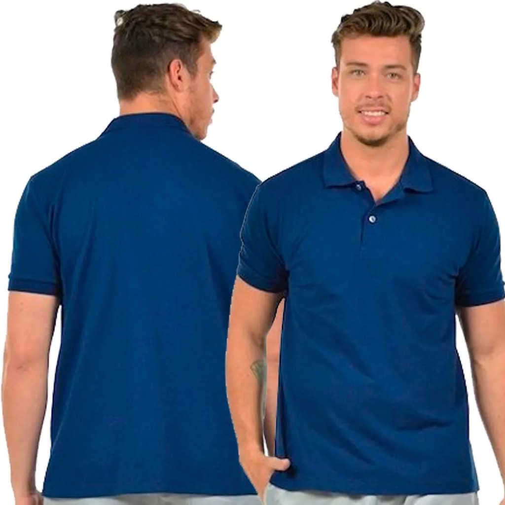 Camisa Polo Masculina Piquet Atacado Uniforme