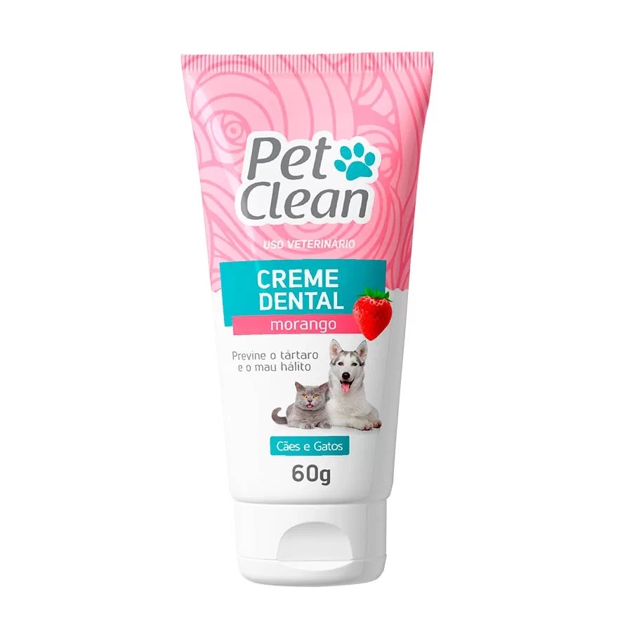 Creme Dental Para Cachorro E Gato Pet Clean 60g Shopee Brasil