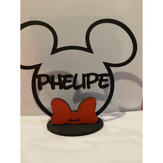 centro de mesa do mickey