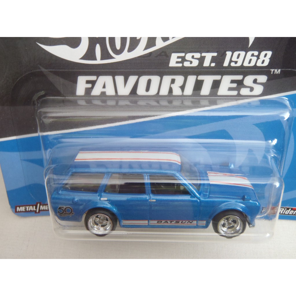 Hot Wheels ´71 Datsun Bluebird 510 Wagon 2018 50 Years Favorites